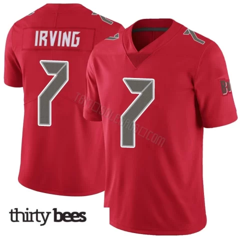 Bucky Irving ＃7 Tampa Bay Buccaneers Youth Limited Red Color Rush Jersey