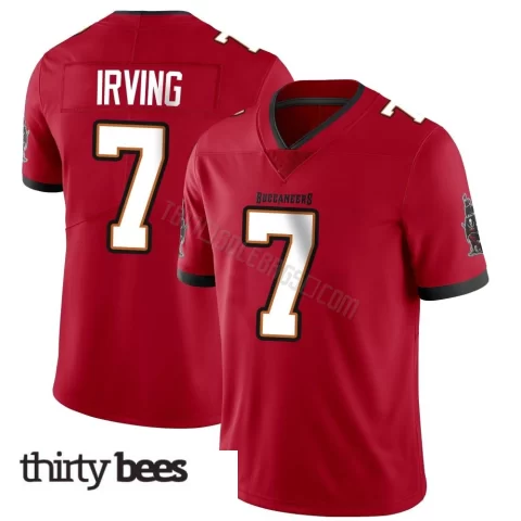 Bucky Irving ＃7 Tampa Bay Buccaneers Men's Limited Red Team Color Vapor Untouchable Jersey