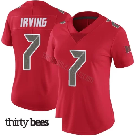Bucky Irving ＃7 Tampa Bay Buccaneers Women's Limited Red Color Rush Jersey