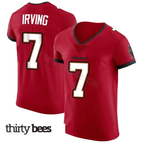 Bucky Irving ＃7 Tampa Bay Buccaneers Men's Elite Red Vapor Jersey