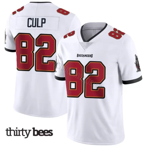 Devin Culp ＃82 Tampa Bay Buccaneers Men's Limited White Vapor Untouchable Jersey