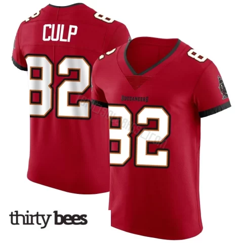Devin Culp ＃82 Tampa Bay Buccaneers Men's Elite Red Vapor Jersey