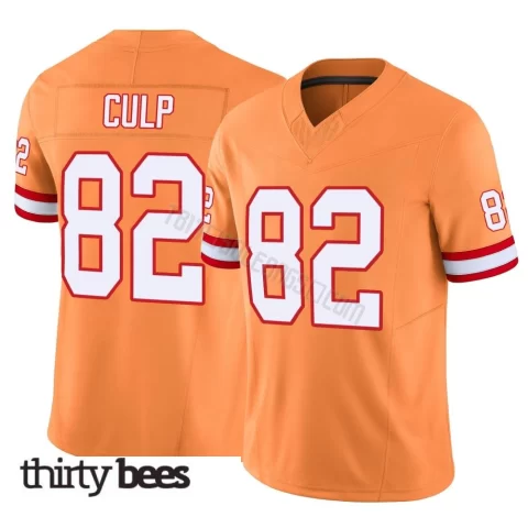 Devin Culp ＃82 Tampa Bay Buccaneers Youth Limited Orange Vapor F.U.S.E. Jersey