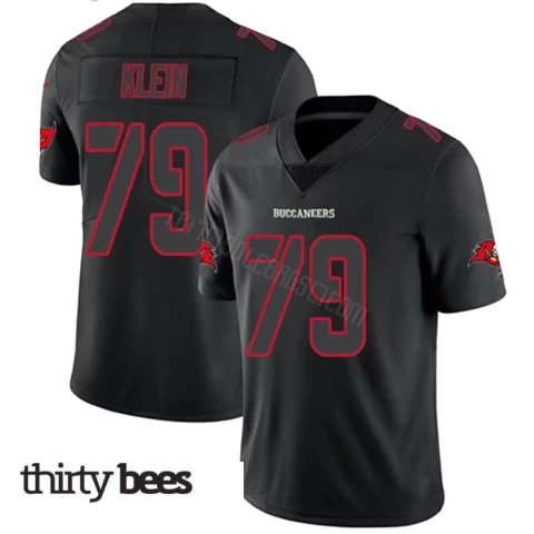 Elijah Klein ＃79 Tampa Bay Buccaneers Men's Limited Black Impact Jersey