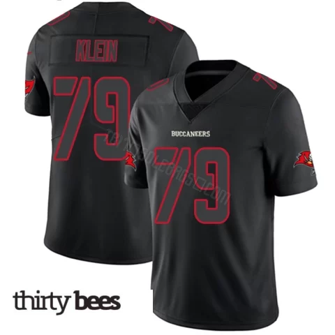 Elijah Klein ＃79 Tampa Bay Buccaneers Youth Limited Black Impact Jersey
