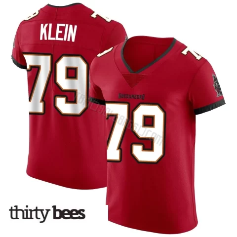 Elijah Klein ＃79 Tampa Bay Buccaneers Men's Elite Red Vapor Jersey