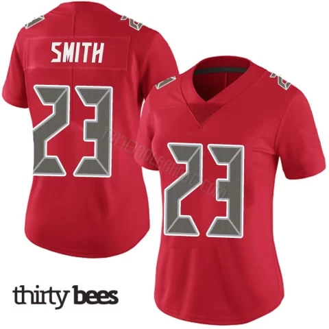 Tykee Smith ＃23 Tampa Bay Buccaneers Women's Limited Red Team Color Vapor Untouchable Jersey