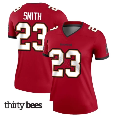 Tykee Smith ＃23 Tampa Bay Buccaneers Women's Legend Red Jersey