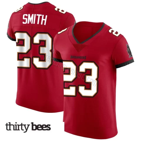 Tykee Smith ＃23 Tampa Bay Buccaneers Men's Elite Red Vapor Jersey