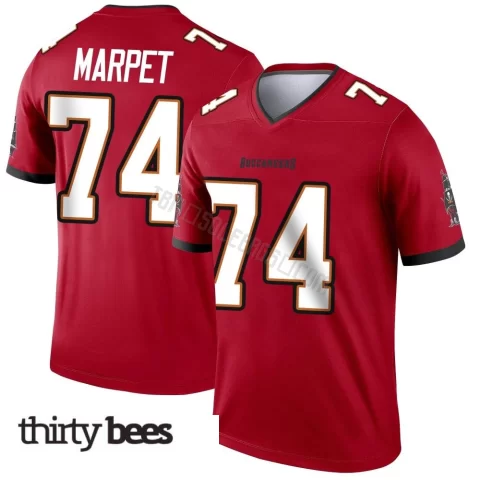 Ali Marpet ＃74 Tampa Bay Buccaneers Youth Legend Red Jersey