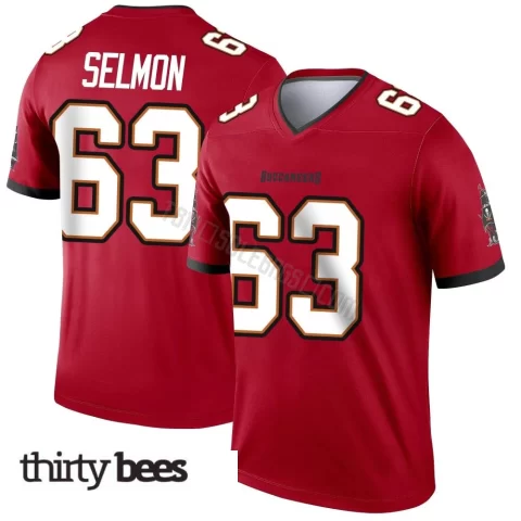 Lee Roy Selmon ＃63 Tampa Bay Buccaneers Youth Legend Red Jersey