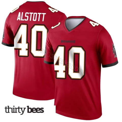 Mike Alstott ＃40 Tampa Bay Buccaneers Youth Legend Red Jersey