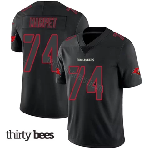 Ali Marpet ＃74 Tampa Bay Buccaneers Youth Limited Black Impact Jersey