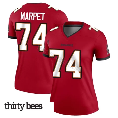 Ali Marpet ＃74 Tampa Bay Buccaneers Women's Legend Red Jersey
