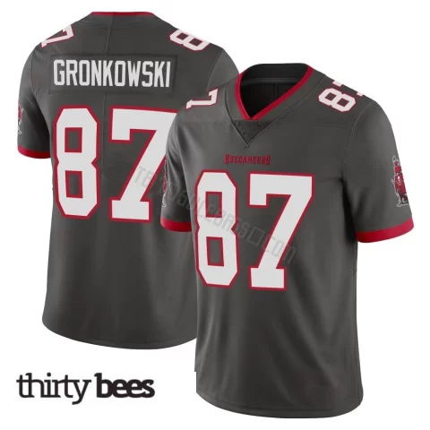 Rob Gronkowski ＃87 Tampa Bay Buccaneers Youth Limited Pewter Alternate Vapor Jersey