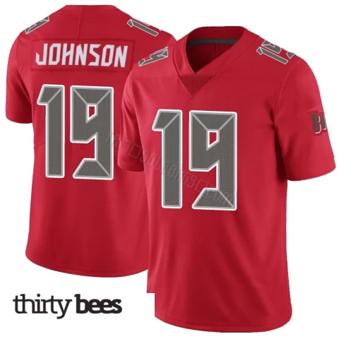 Kameron Johnson ＃19 Tampa Bay Buccaneers Youth Limited Red Color Rush Jersey