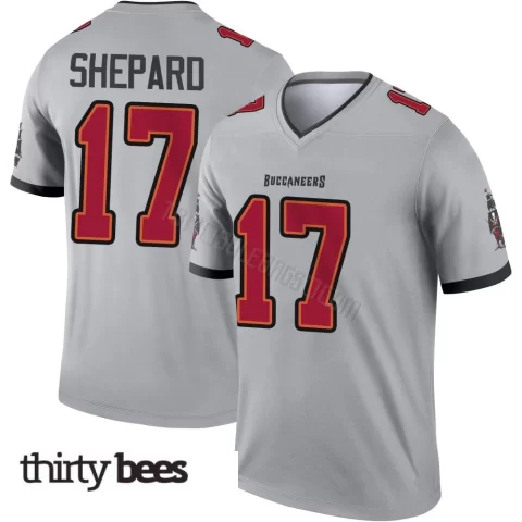 Sterling Shepard ＃17 Tampa Bay Buccaneers Men's Legend Gray Inverted Jersey
