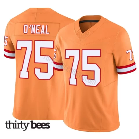Raiqwon O'Neal ＃75 Tampa Bay Buccaneers Men's Limited Orange Vapor F.U.S.E. Jersey