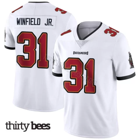 Antoine Winfield Jr. ＃31 Tampa Bay Buccaneers Men's Limited White Vapor Untouchable Jersey