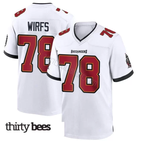 Tristan Wirfs ＃78 Tampa Bay Buccaneers Men's Game White Jersey