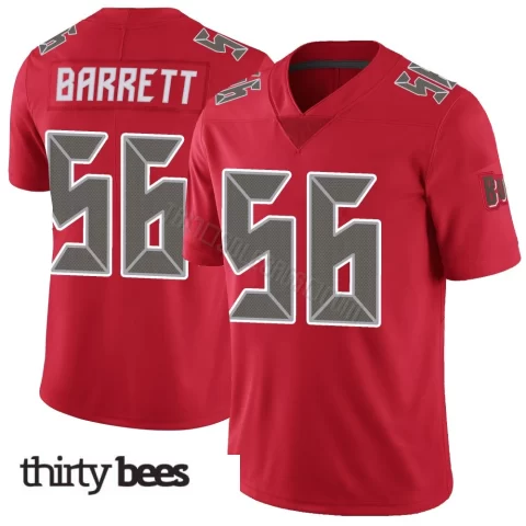 Shaquil Barrett ＃56 Tampa Bay Buccaneers Youth Limited Red Color Rush Jersey
