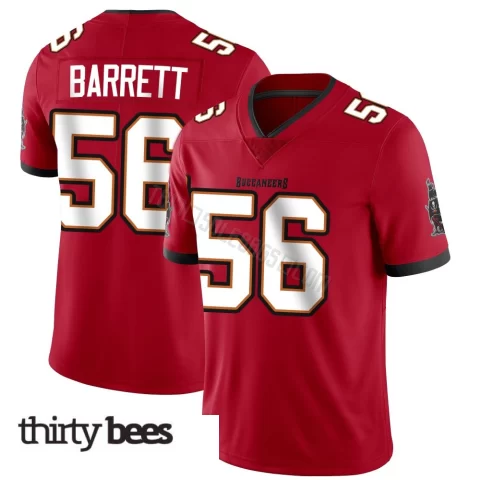 Shaquil Barrett ＃56 Tampa Bay Buccaneers Men's Limited Red Team Color Vapor Untouchable Jersey