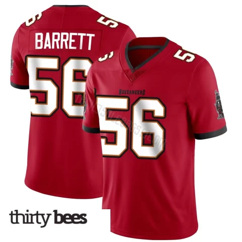 Shaquil Barrett ＃56 Tampa Bay Buccaneers Youth Limited Red Team Color Vapor Untouchable Jersey