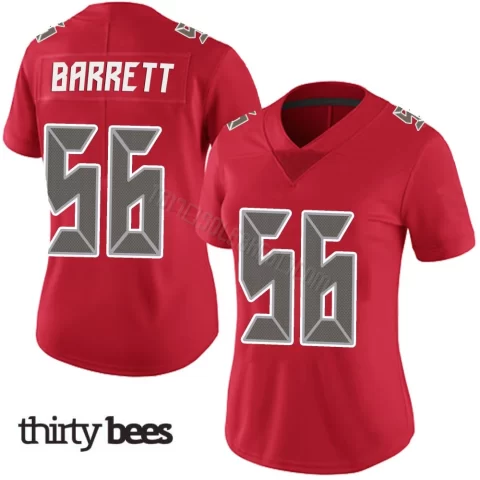 Shaquil Barrett ＃56 Tampa Bay Buccaneers Women's Limited Red Team Color Vapor Untouchable Jersey