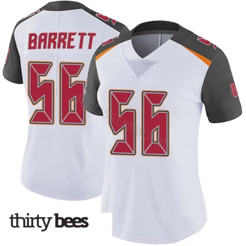 Shaquil Barrett ＃56 Tampa Bay Buccaneers Women's Limited White Vapor Untouchable Jersey