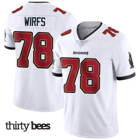 Tristan Wirfs ＃78 Tampa Bay Buccaneers Youth Limited White Vapor Untouchable Jersey