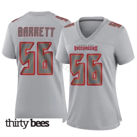 Shaquil Barrett ＃56 Tampa Bay Buccaneers Women's Game Gray Atmosphere Fashion Jersey