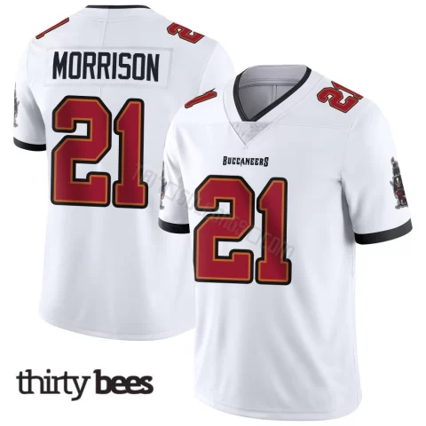 Benjamin Morrison ＃21 Tampa Bay Buccaneers Men's Limited White Vapor Untouchable Jersey