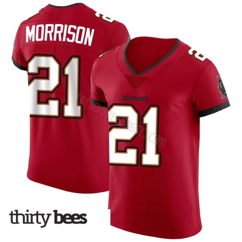 Benjamin Morrison ＃21 Tampa Bay Buccaneers Men's Elite Red Vapor Jersey