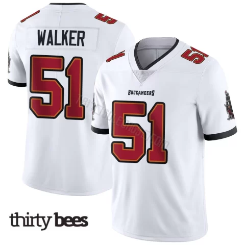 David Walker ＃51 Tampa Bay Buccaneers Youth Limited White Vapor Untouchable Jersey