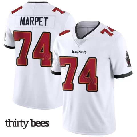 Ali Marpet ＃74 Tampa Bay Buccaneers Men's Limited White Vapor Untouchable Jersey