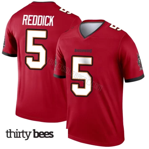 Haason Reddick ＃5 Tampa Bay Buccaneers Youth Legend Red Jersey