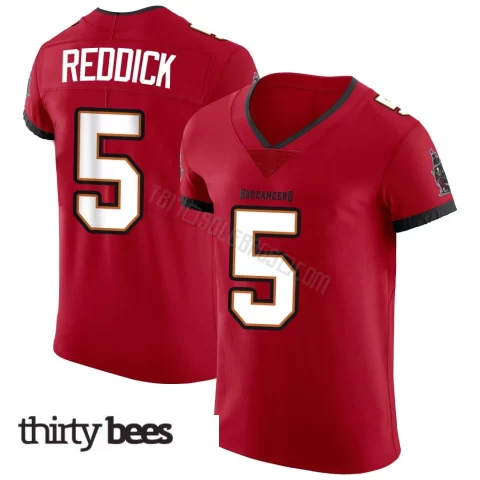 Haason Reddick ＃5 Tampa Bay Buccaneers Men's Elite Red Vapor Jersey