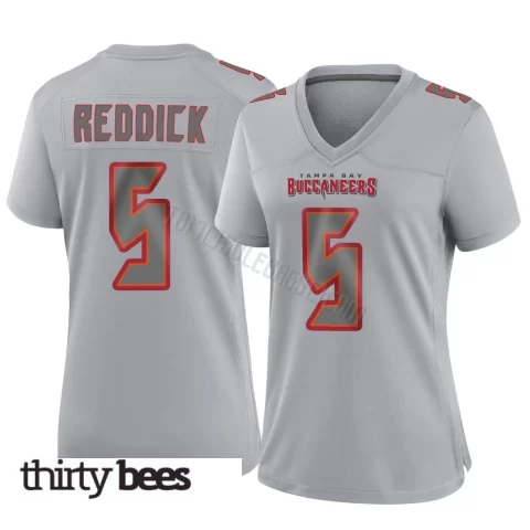 Haason Reddick ＃5 Tampa Bay Buccaneers Women's Game Gray Atmosphere Fashion Jersey