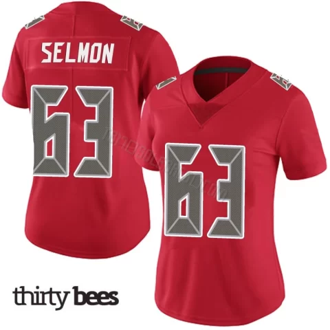 Lee Roy Selmon ＃63 Tampa Bay Buccaneers Women's Limited Red Team Color Vapor Untouchable Jersey