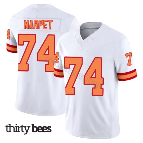 Ali Marpet ＃74 Tampa Bay Buccaneers Men's Limited White '76 Vapor F.U.S.E. Jersey