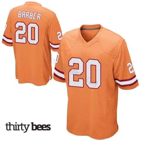 Ronde Barber ＃20 Tampa Bay Buccaneers Youth Game Orange Alternate Jersey