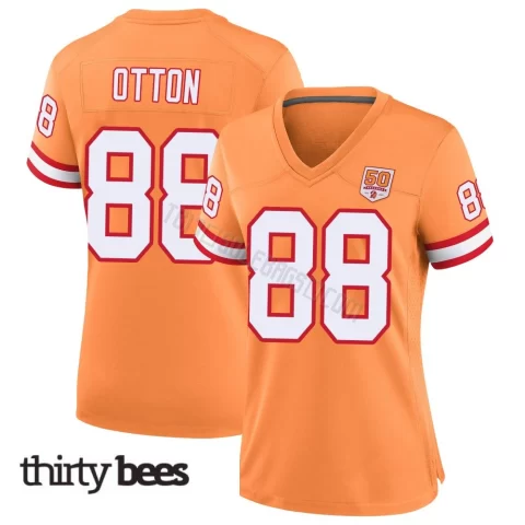 Cade Otton ＃88 Tampa Bay Buccaneers Women's Game Cream sicle 50th Season Jersey