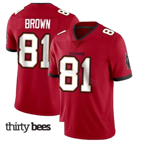Antonio Brown ＃81 Tampa Bay Buccaneers Men's Limited Red Team Color Vapor Untouchable Jersey