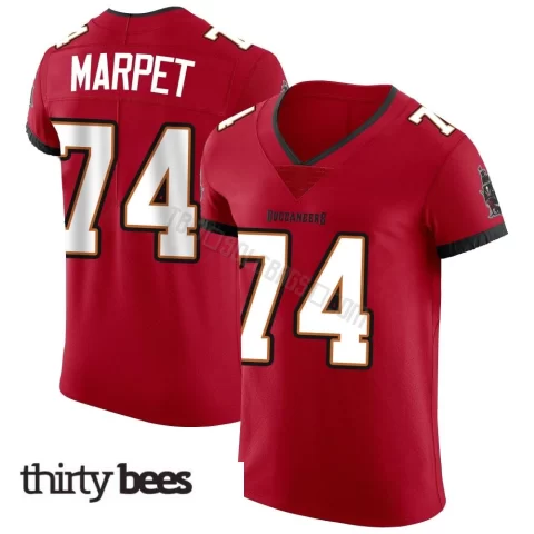 Ali Marpet ＃74 Tampa Bay Buccaneers Men's Elite Red Vapor Jersey