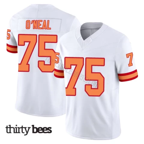 Raiqwon O'Neal ＃75 Tampa Bay Buccaneers Men's Limited White '76 Vapor F.U.S.E. Jersey