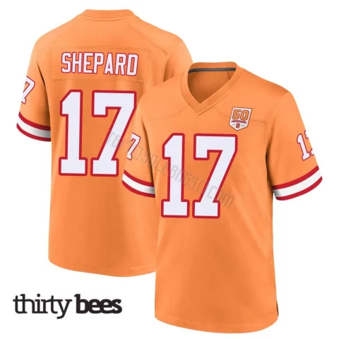 Sterling Shepard ＃17 Tampa Bay Buccaneers Youth Game Cream sicle 50th Season Jersey