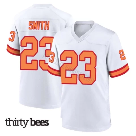 Tykee Smith ＃23 Tampa Bay Buccaneers Men's Game White '76 Jersey