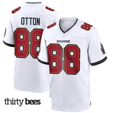 Cade Otton ＃88 Tampa Bay Buccaneers Youth Game White Jersey