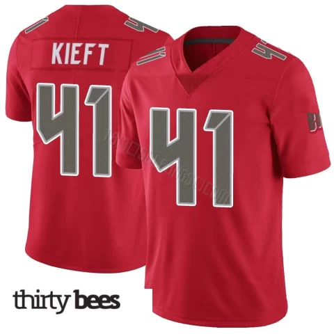Ko Kieft ＃41 Tampa Bay Buccaneers Men's Limited Red Color Rush Jersey