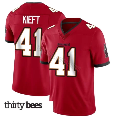 Ko Kieft ＃41 Tampa Bay Buccaneers Youth Limited Red Team Color Vapor Untouchable Jersey